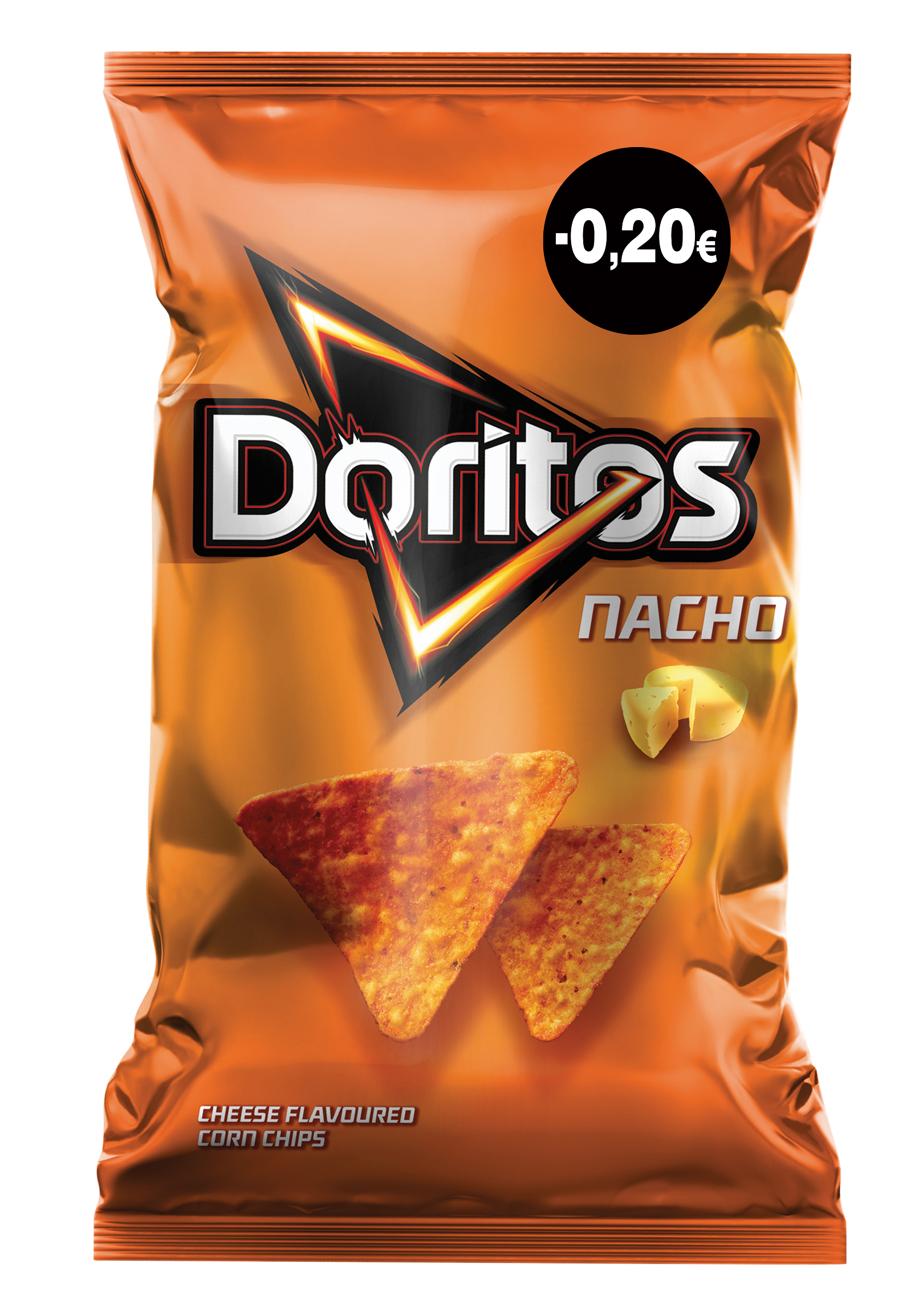 Σνακ από καλαμπόκι, Doritos Nacho (100 g) -0,20 €