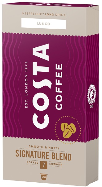Κάψουλες Espresso Signature Blend Lungo Costa Coffee (10 τεμ)