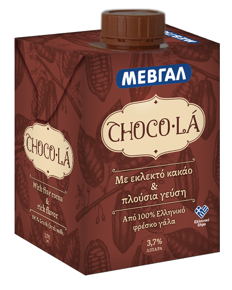Γάλα Σοκολατούχο 3,7% Λιπαρά Choco-La Μεβγάλ (500ml)