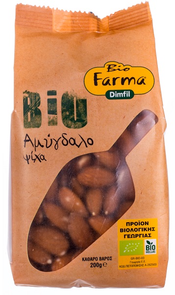 Βιολογικό Αμύγδαλο Ωμό Bio Farma (200g)