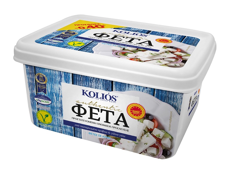 Τυρί Φέτα σε άλμη Π.Ο.Π. Κολιός (400 g) -0,40€