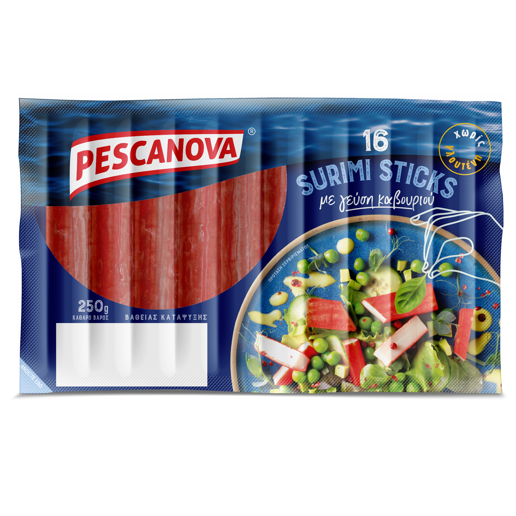 Pescanova Hellas Ltd Surimi Sticks με γεύση Καβουριού Pescanova (250gr)