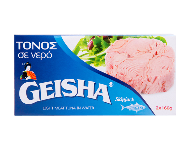 Tabasco Τόνος σε Νερό Geisha (2x160 g)