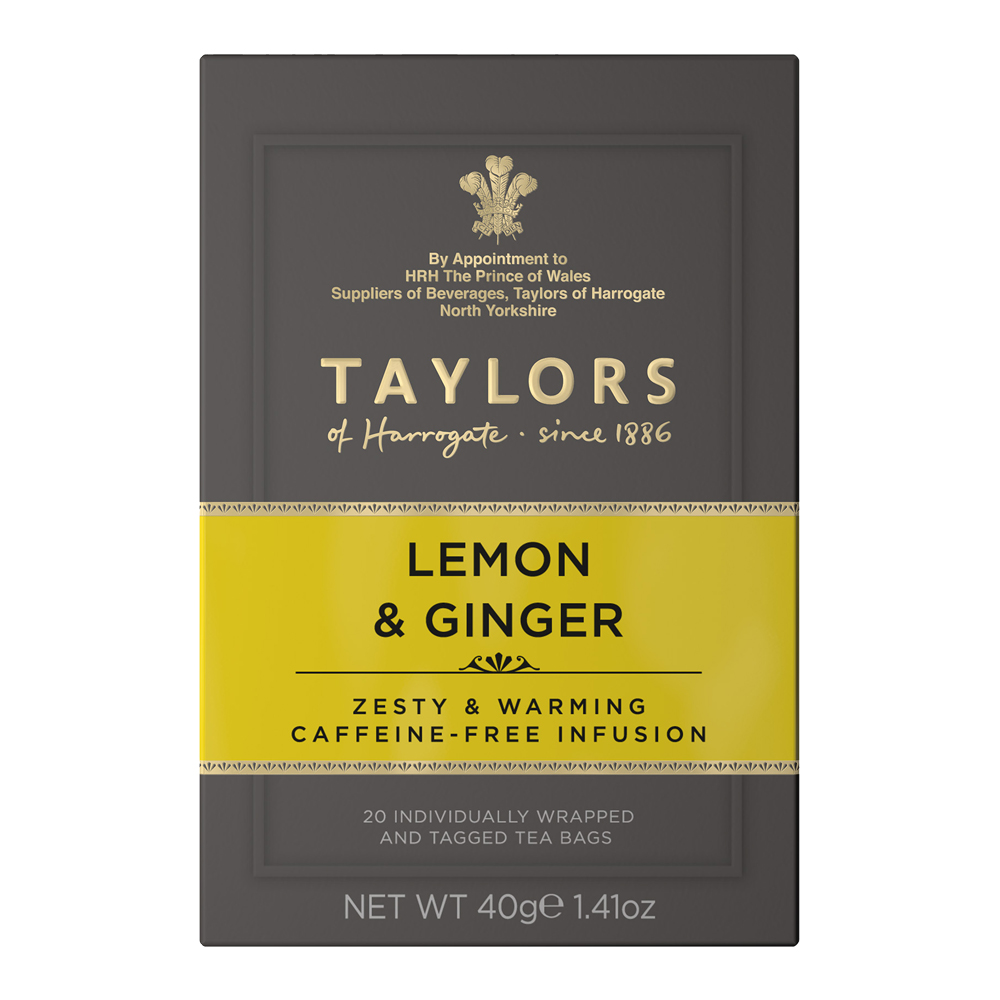 Flavour Factory Αφέψημα λεμόνι & τζίντζερ Taylors (20 φακ)