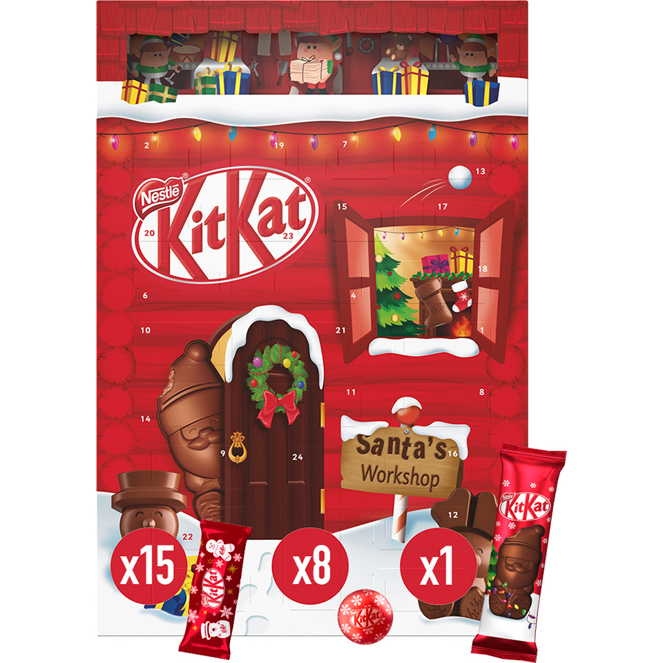 KitKat Mini Chocolates Icon Advent Calendar (208 g) eFresh.gr