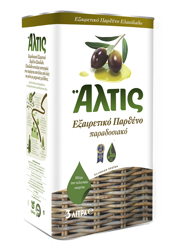 Εξαιρετικό Παρθένο Ελαιόλαδο Άλτις Παραδοσιακό (3 lt)