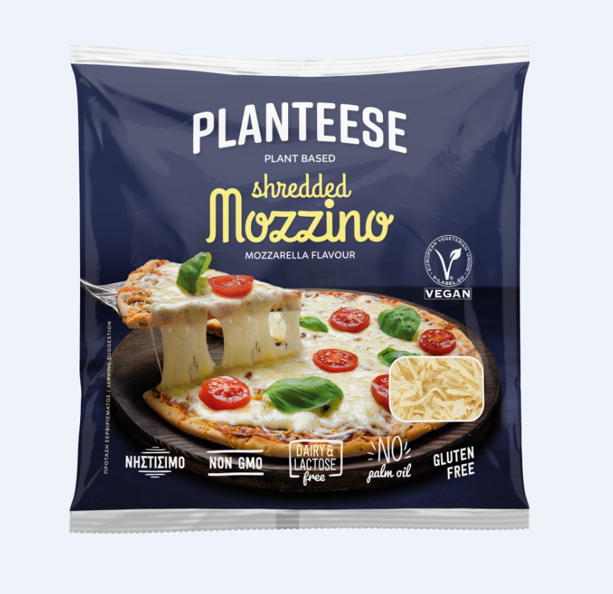 Sonel Φυτικό Αναπλήρωμα τριμμένο Planteese Mozzino Vegan (180gr)