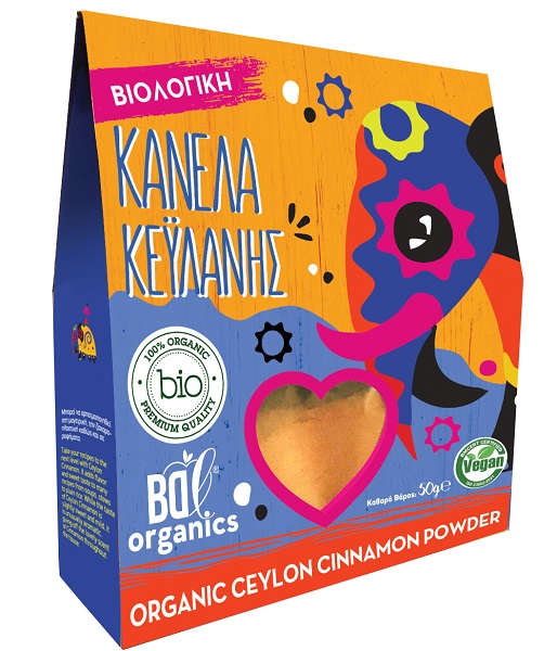 BDL Οργανικά Τρόφιμα ΙΚΕ Κανέλα Κεϋλάνης BDL Organic (50g)