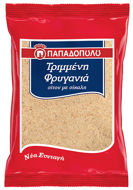 Τρίμμα Φρυγανιάς σίτου Παπαδοπούλου (180g)