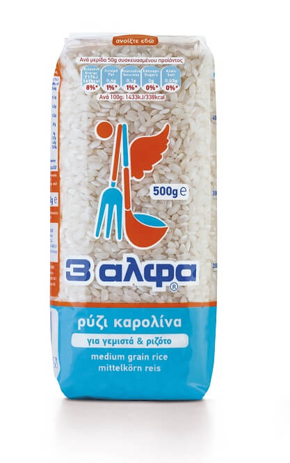 Ρύζι Καρολίνα 3αλφα (500 g)