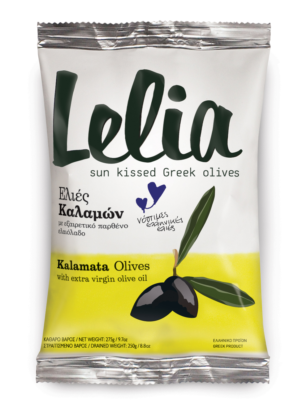 Ελιές Καλαμών -0.40 Λέλια (250 g)