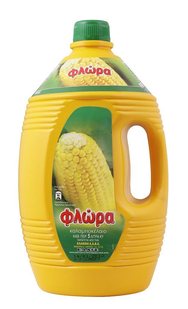Καλαμποκέλαιο Φλώρα (5lt)