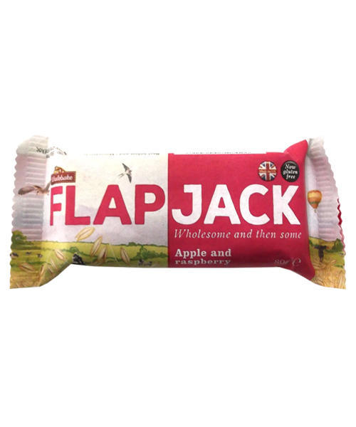 Μπάρα δημητριακών με Μήλο και Raspberry Flapjack (80 g)