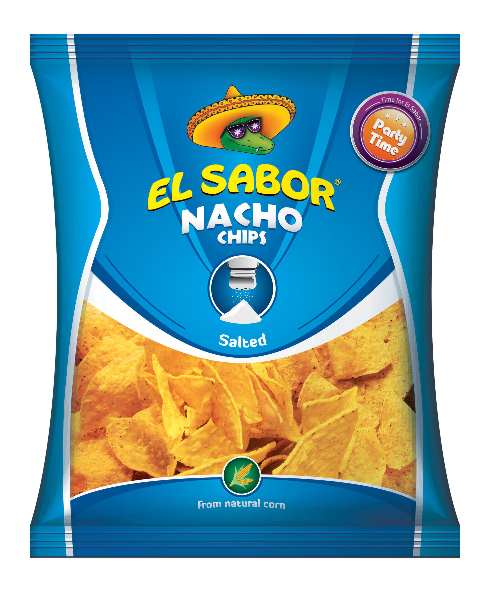 Nachos Natural Salted El Sabor (225 g)