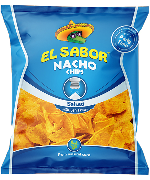 Nachos Natural Salted El Sabor (225 g)