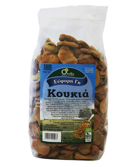 Κουκιά Βιολογικά Εύφορη Γη (400 g)