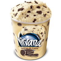 Παγωτό Cookies and Cream Nirvana (850 ml)