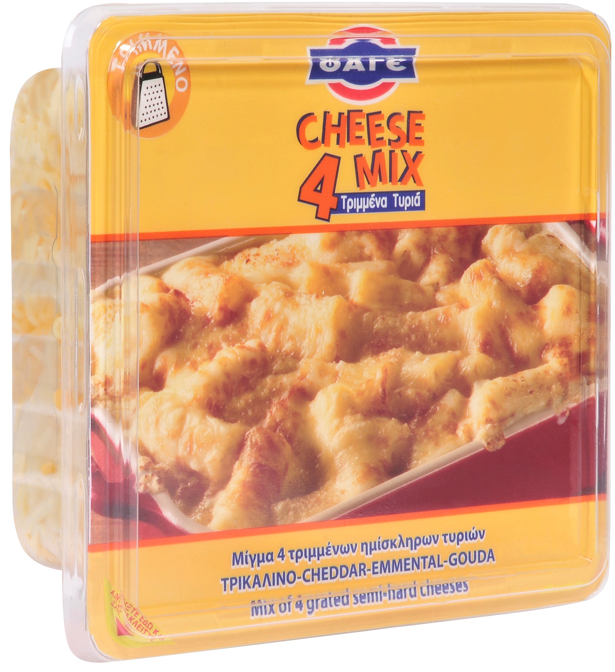 Μείγμα 4 Τυριών Τριμμένων Φάγε (200 g)