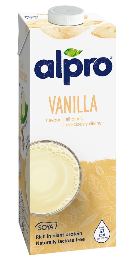 Ρόφημα Σόγιας με γεύση Βανίλια Alpro (1 lt)