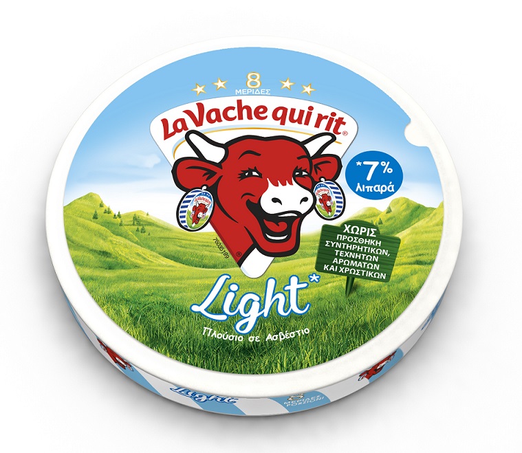 Τρίγωνο τυράκι light 8 μερίδες La vache qui rit (140g)