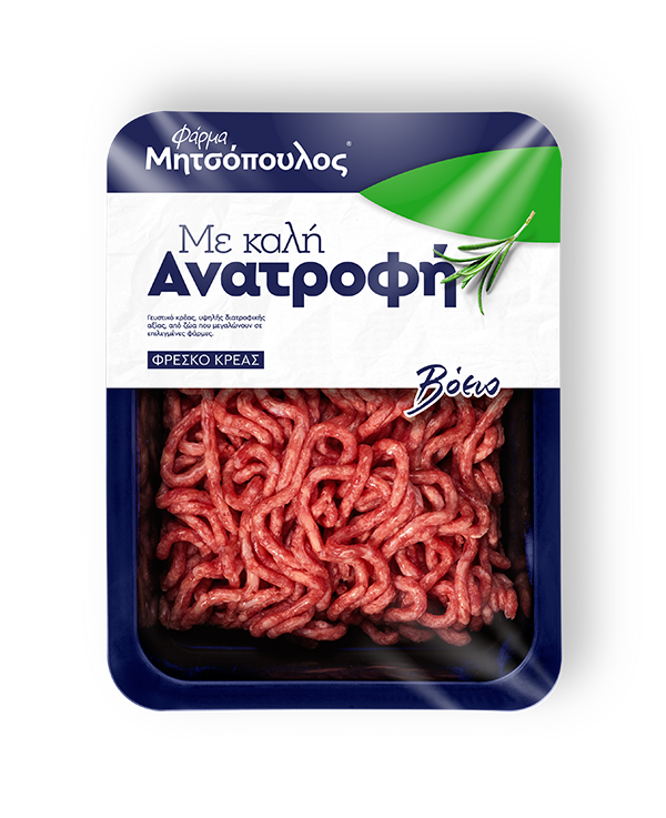 Κιμάς Βόειος Άπαχος Φάρμα Μητσόπουλος (500 g)
