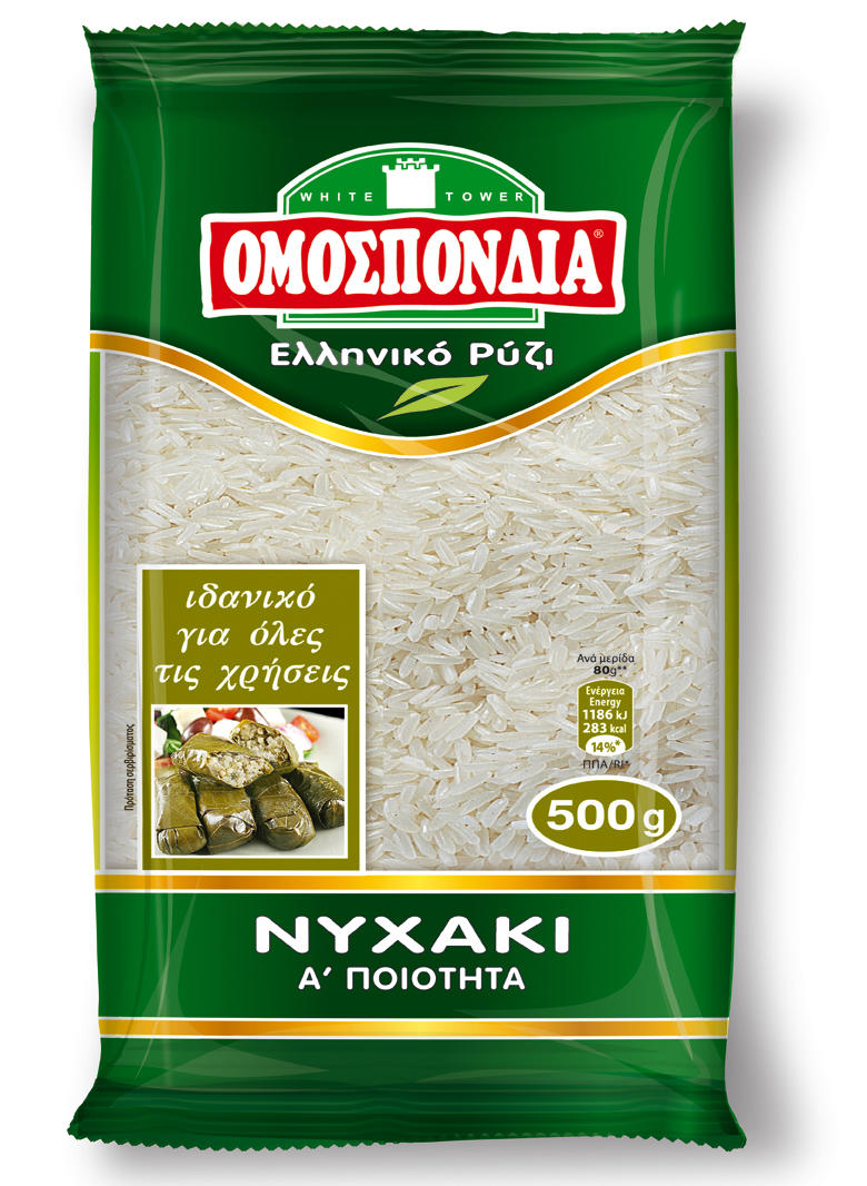Ρύζι Νυχάκι Ομοσπονδίας(500g)