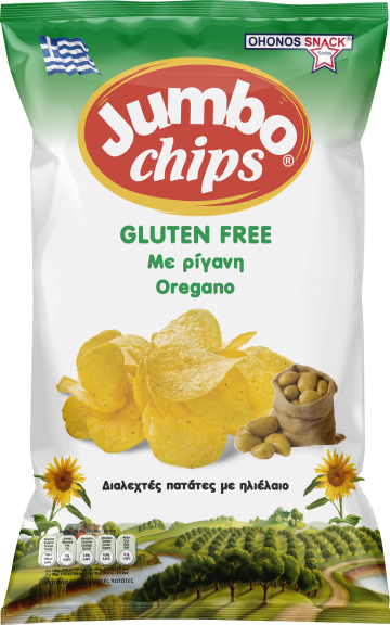 Chips με Ρίγανη Jumbo (130g)