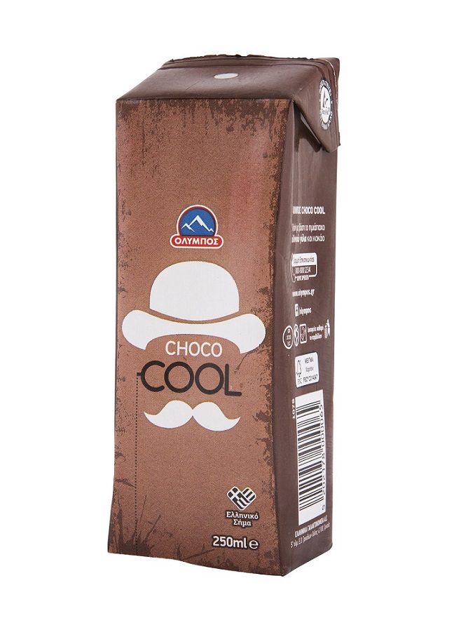 Σοκολατούχο Γάλα Choco Cool Όλυμπος (0.25 lt)