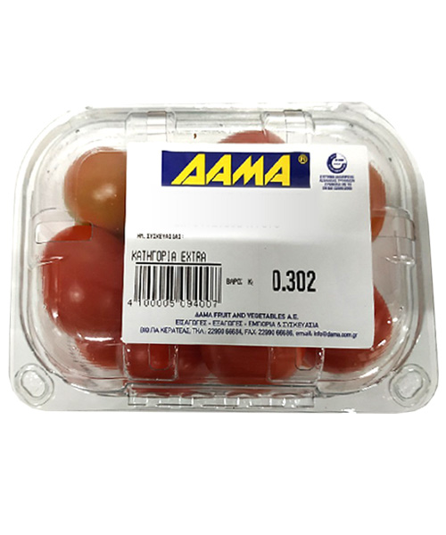 Τοματίνια Cherry Ελληνικά (ελάχιστο βάρος 750g)