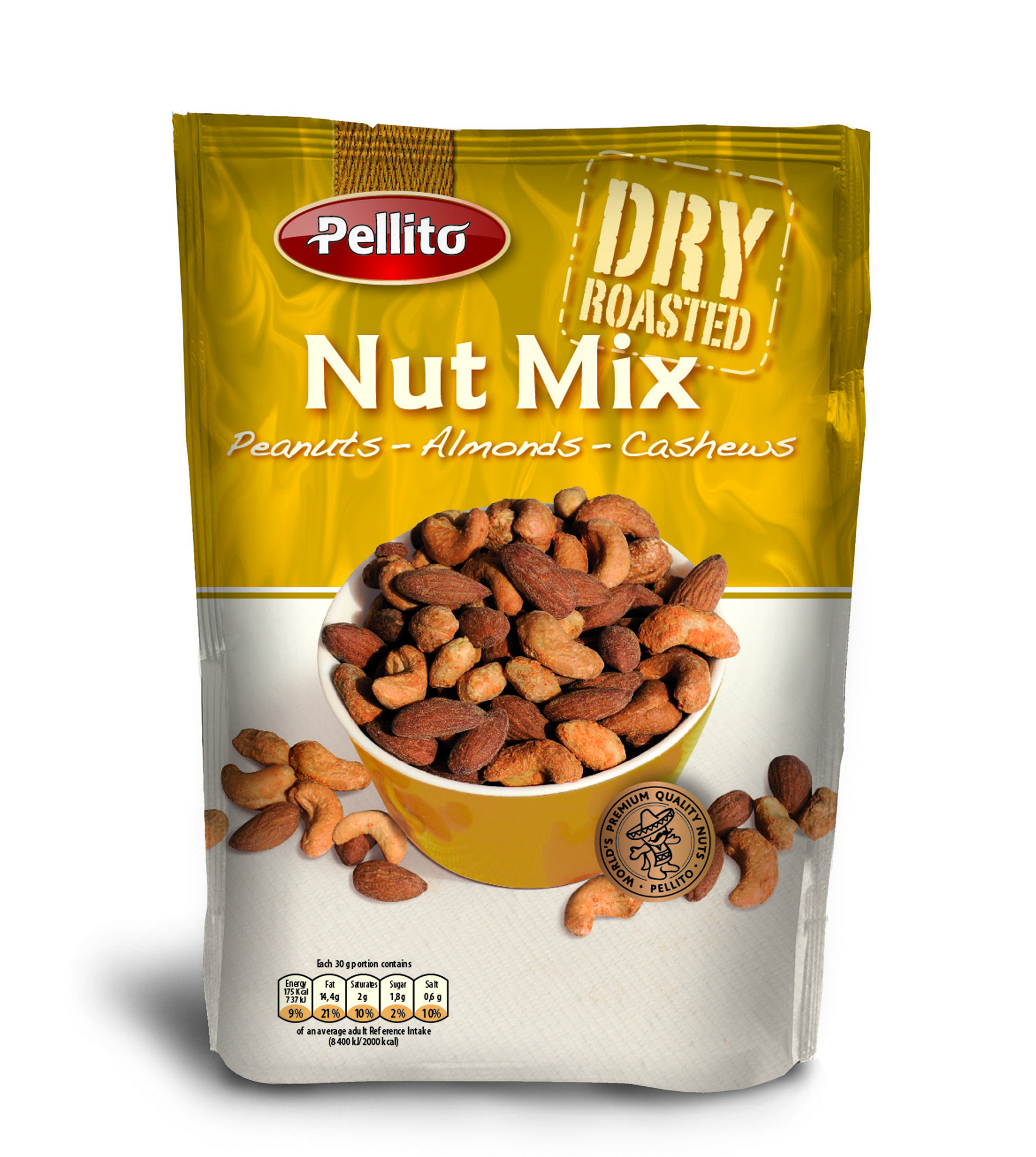 Pellito Ανάμεικτοι Ξηροί Καρποί Pellito (140g)