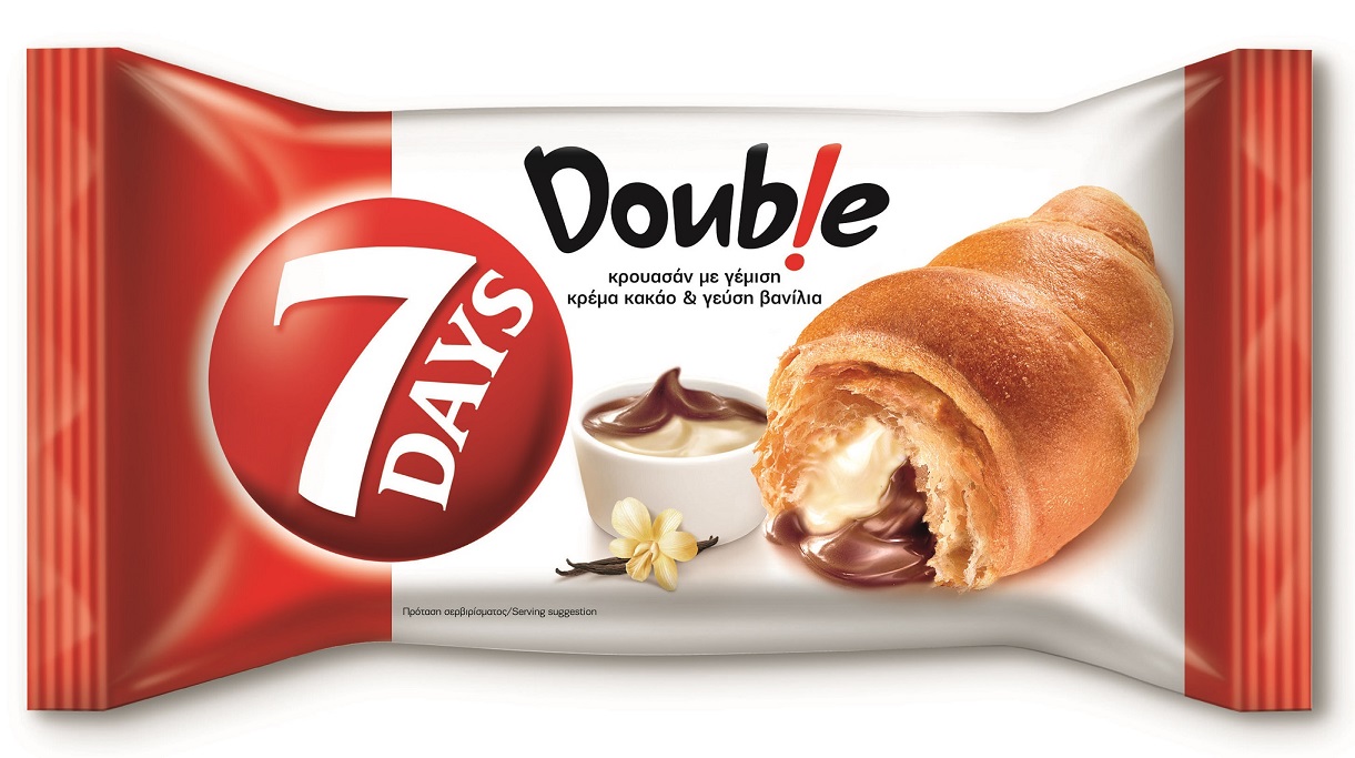 Κρουασάν Κακάο Βανίλια Double 7 days (70g)