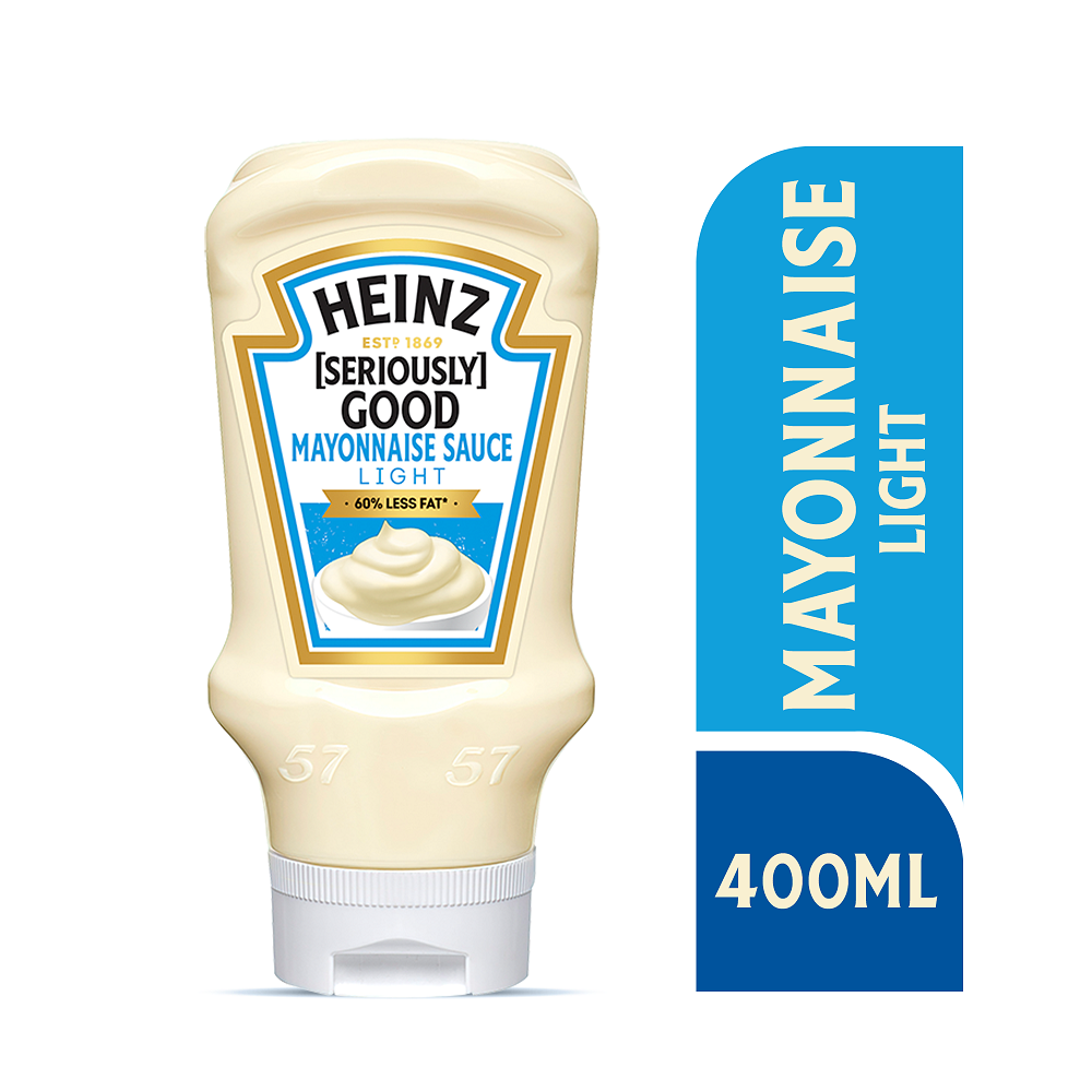 Μαγιονέζα Seriously Good Light Top Down Heinz (400ml)
