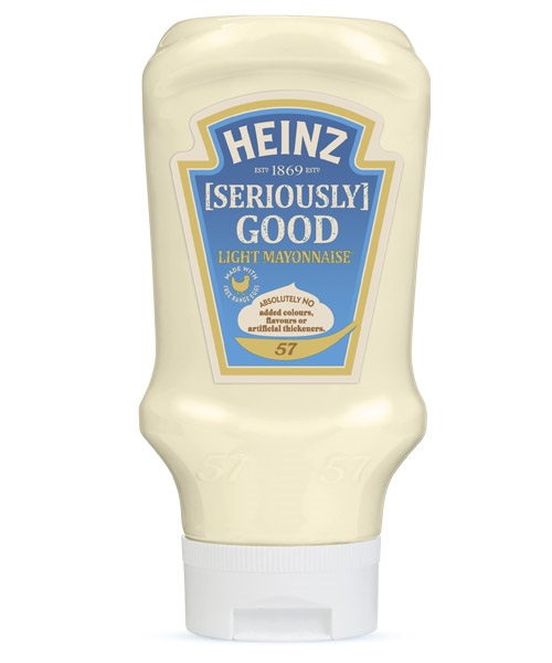 Μαγιονέζα Seriously Good Light Top Down Heinz (400ml)