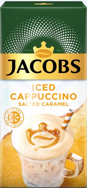Στιγμιαίος Καφές Cappuccino Salted Caramel Jacobs (8τεμ)