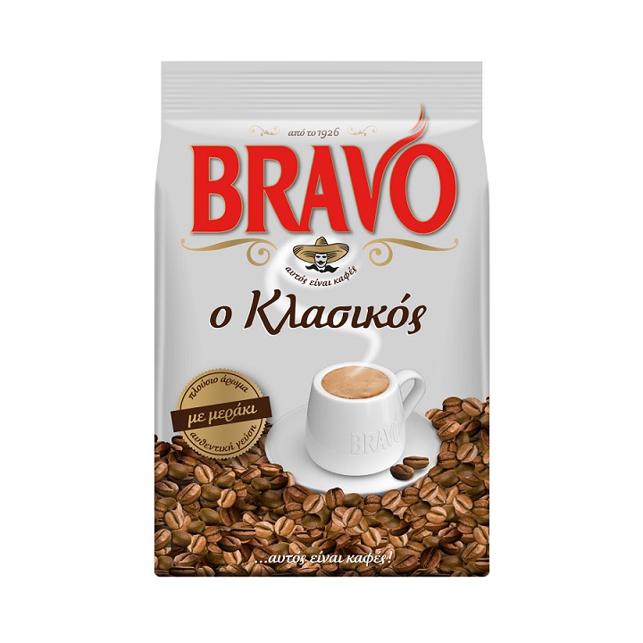 Καφές Ελληνικός Κλασσικός Bravo (985 g)