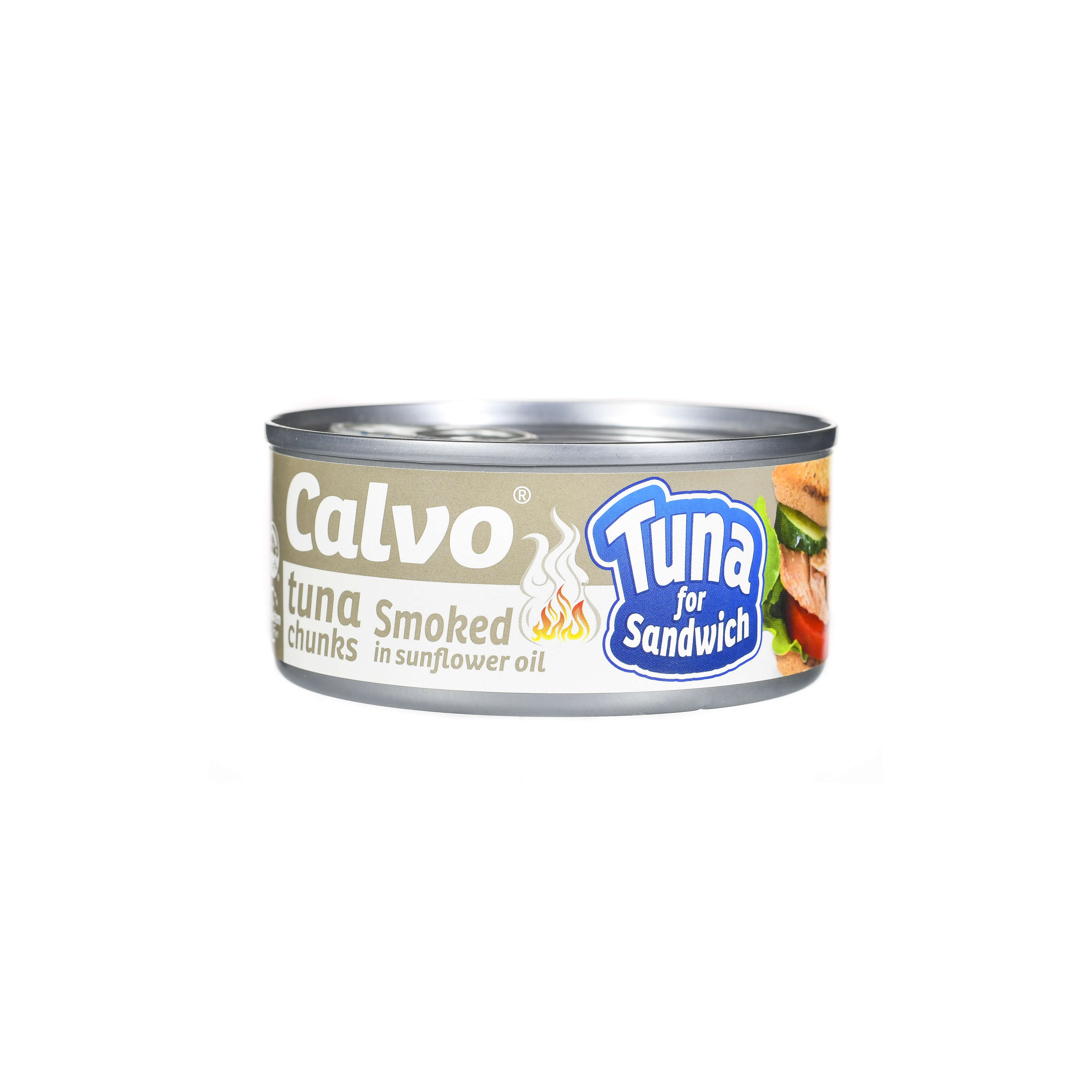 Τόνος για σάντουιτς καπνιστός Calvo (142g)