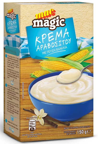 Κρέμα Αραβοσίτου με Γεύση Βανίλια Mac Magic (150g)