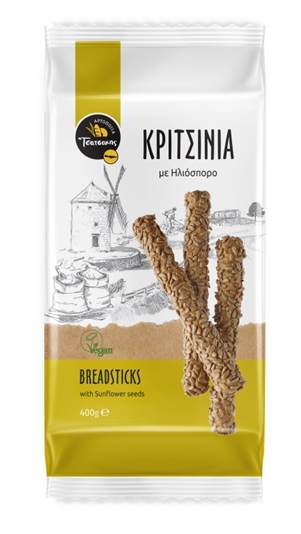 Κριτσίνια Ηλιόσπορου Τσατσάκης (400g)