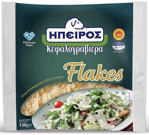 Τυρί Κεφαλογραβιέρα Π.Ο.Π. σε flakes Ήπειρος (130g)