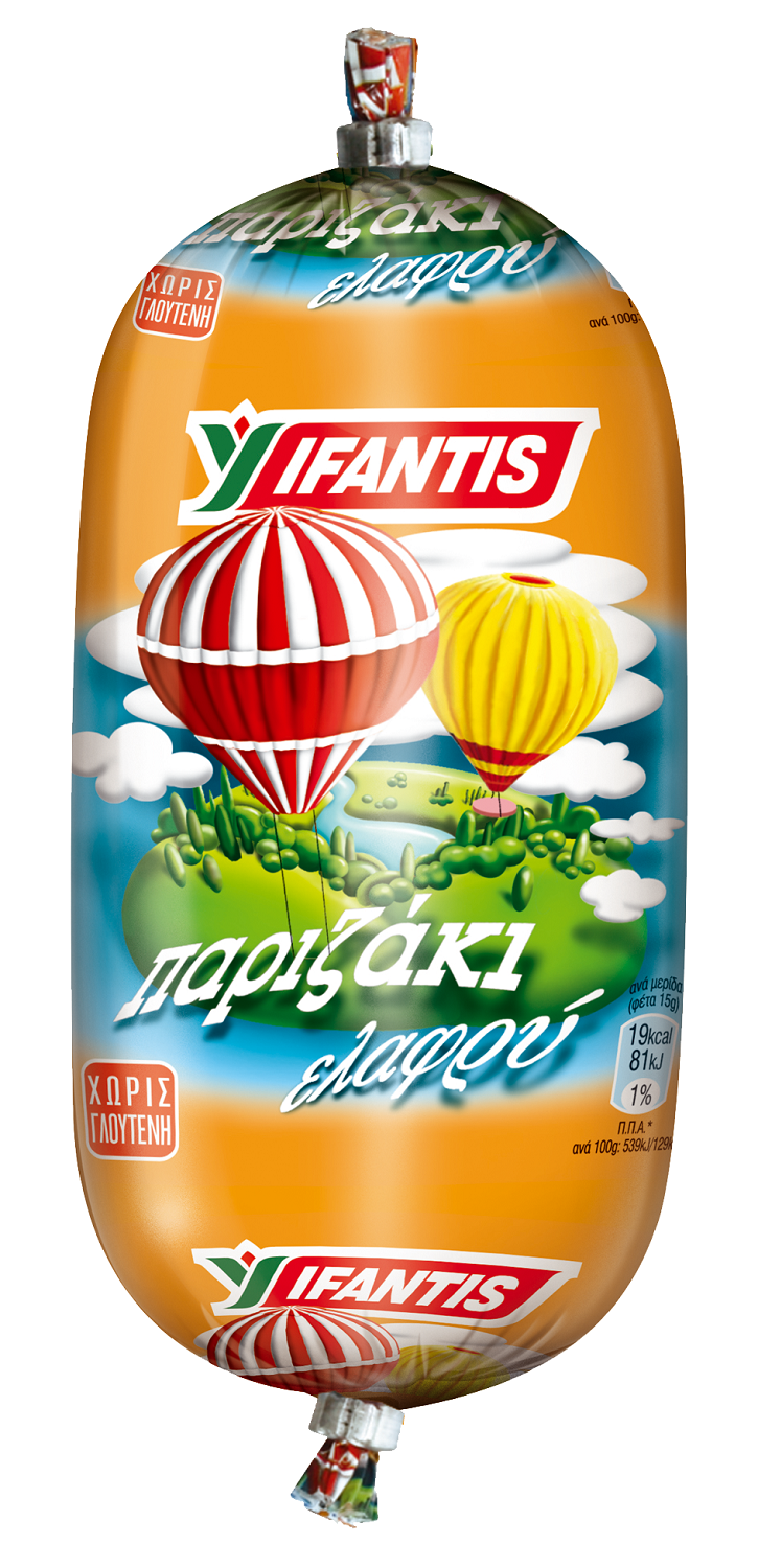 Παριζάκι Βραστό ελαφρύ Υφαντής (330g)