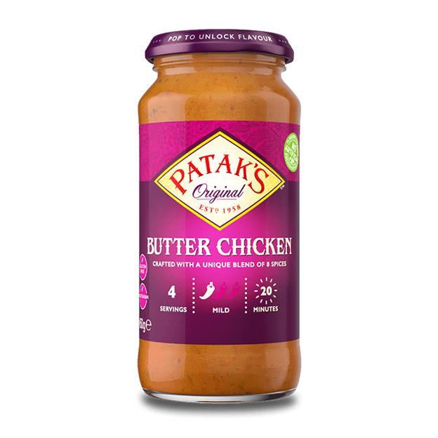 Σως Κάρρυ Butter Chicken Patak's (450g) Ef Snif.gr