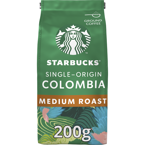 Καφές Φίλτρου Single-Origin Colombia Starbucks (200 g)