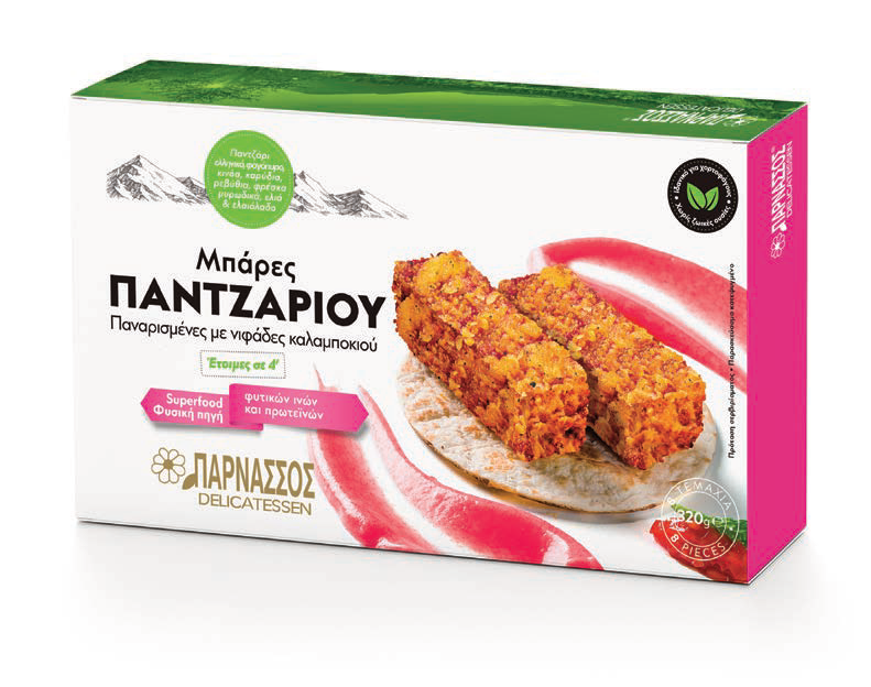 Κατεψυγμένες Μπάρες Παντζαριού Parnassos Delicatessen (320g)
