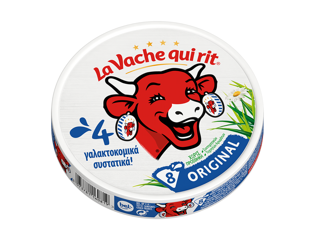 Τρίγωνο τυράκι 8 μερίδες La vache qui rit (133 g)