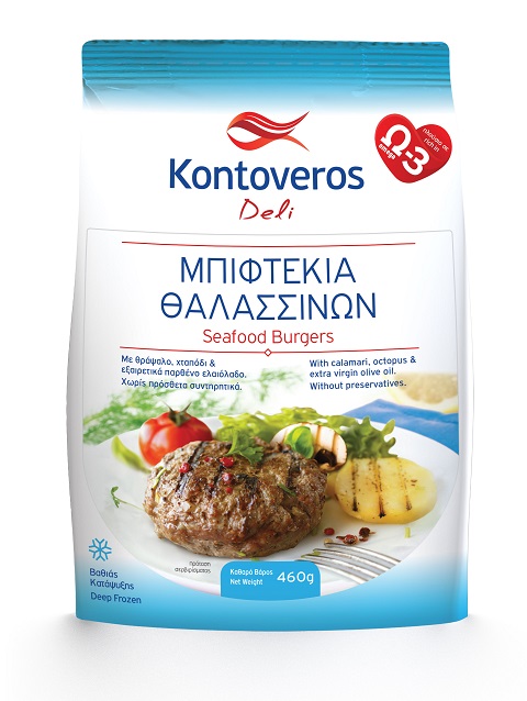 Μπιφτέκια Θαλασσινών Κοντοβερός (460g)