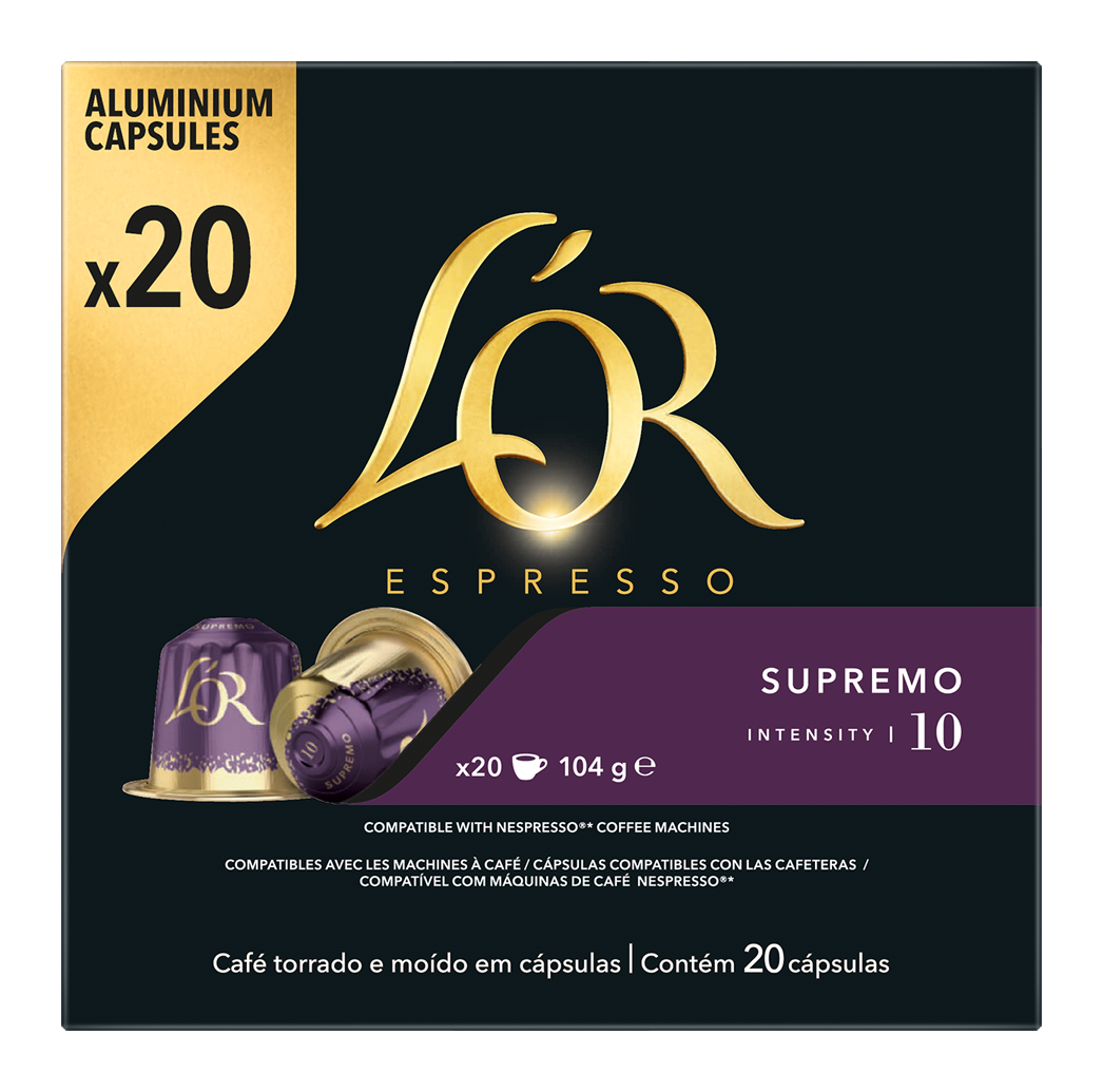 Κάψουλες Espresso Supremo L’OR (20 τεμ)