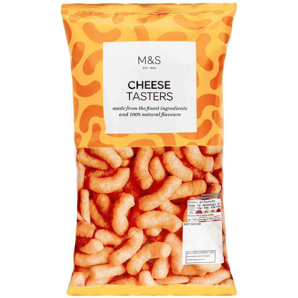 Σνακ Καλαμποκιού με γεύση Τυρί Marks & Spencer (100g)