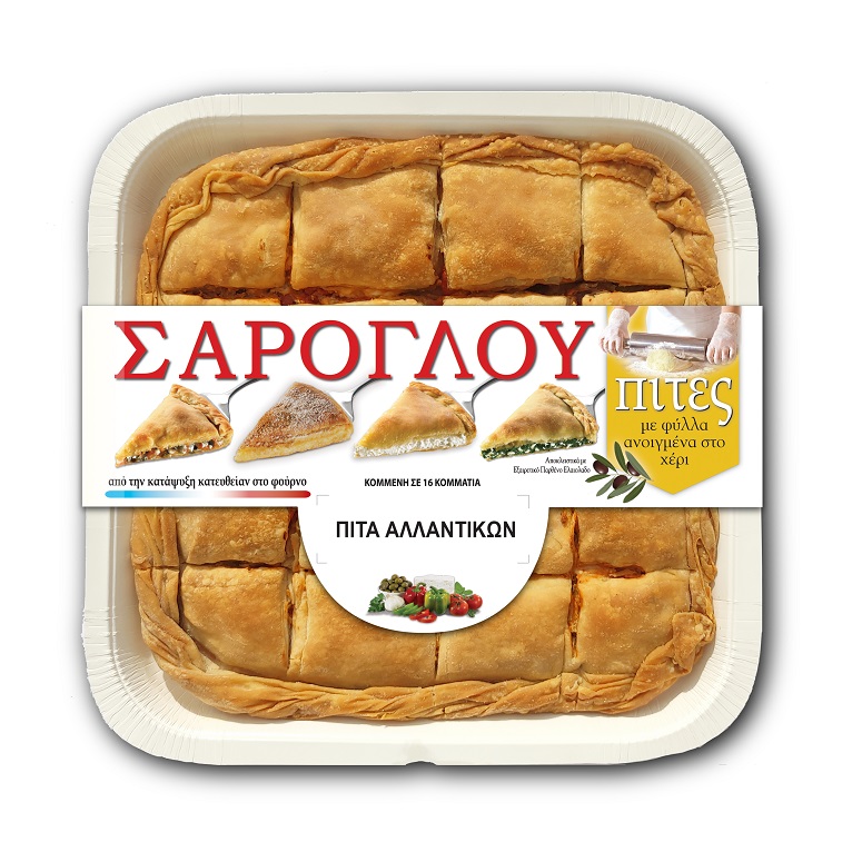 Πίτα Κατεψυγμένη με Ζαμπόν, Μπέϊκον & Γκούντα Σαρόγλου (1,25 Κg)