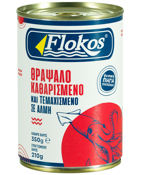 Θράψαλο Τεμαχισμένο & Καθαρισμένο Flokos (350 g)