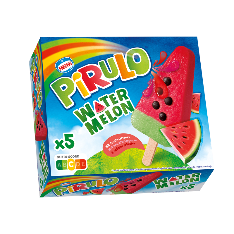 Froneri Παγωτό Watermelon Pirulo (5X73 ml)